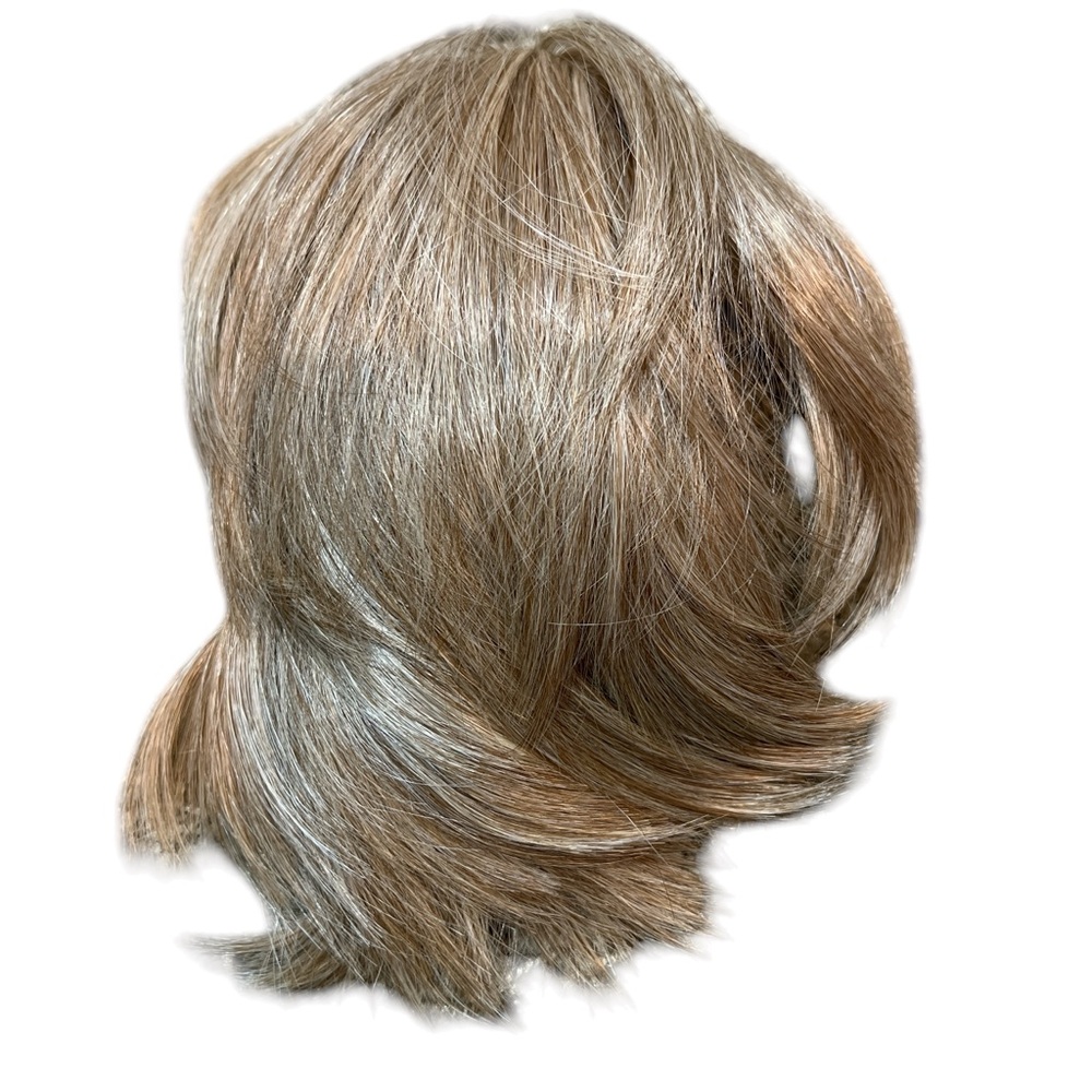Ash Blonde Straight Hairpiece Instant Volume Ponytail
